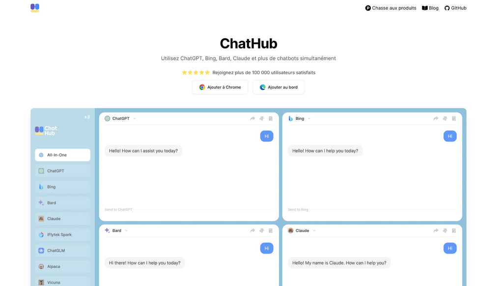 Chat Hub Ui ChatHub – ia.cool
